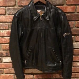 Leather Harley Davidson Jacket